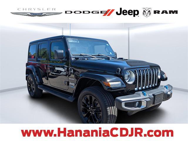 used 2022 Jeep Wrangler Unlimited 4xe car, priced at $30,656