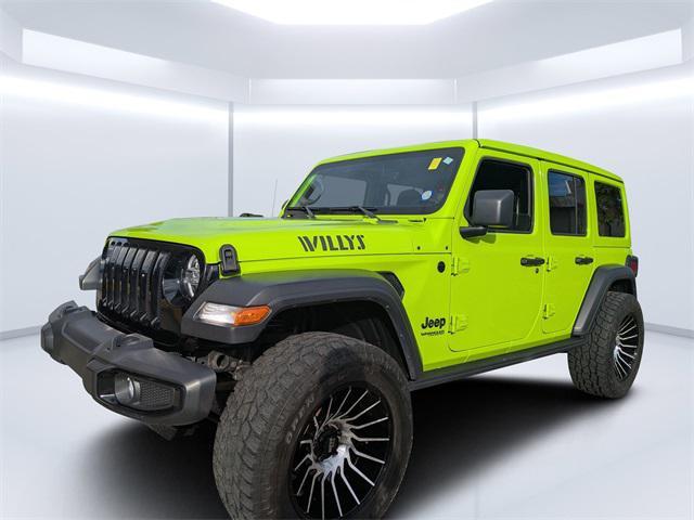 used 2021 Jeep Wrangler car, priced at $30,998