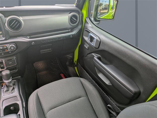 used 2021 Jeep Wrangler car, priced at $30,998