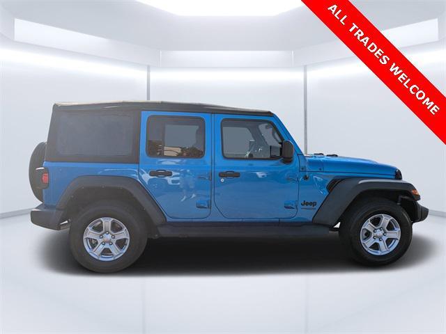 used 2022 Jeep Wrangler Unlimited car, priced at $28,949