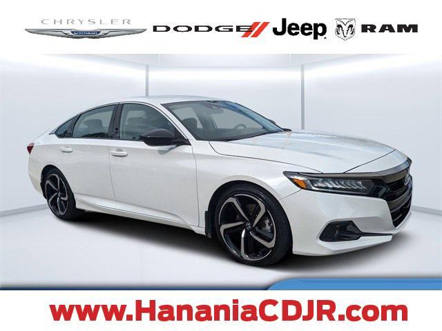 used 2022 Honda Accord car, priced at $23,443