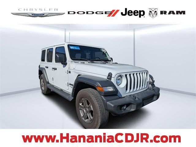 used 2021 Jeep Wrangler Unlimited car, priced at $32,995