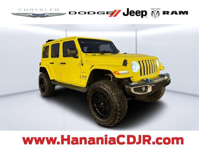 used 2023 Jeep Wrangler 4xe car, priced at $32,554