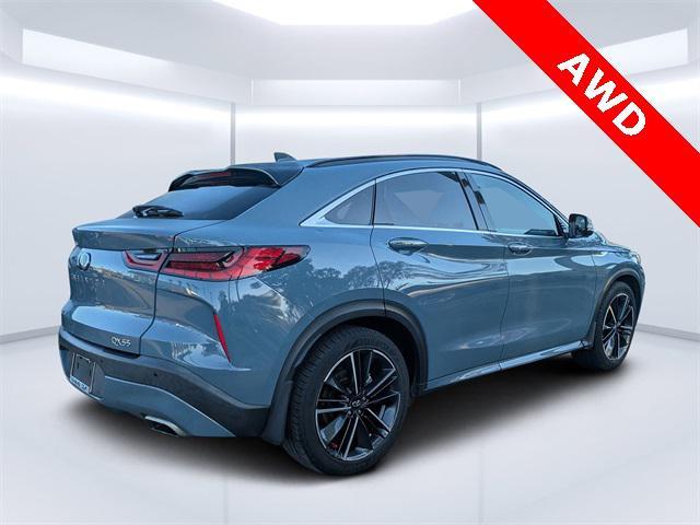 used 2022 INFINITI QX55 car, priced at $25,140