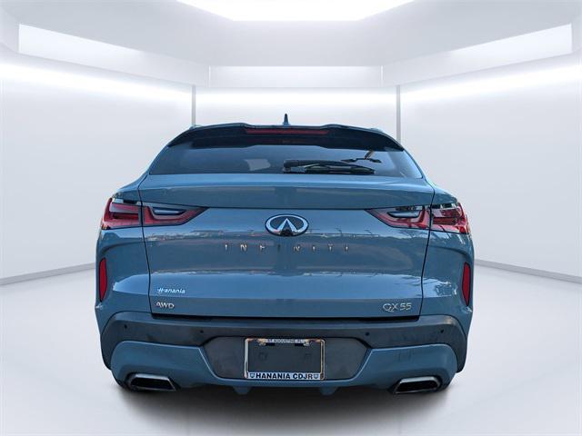 used 2022 INFINITI QX55 car, priced at $25,140