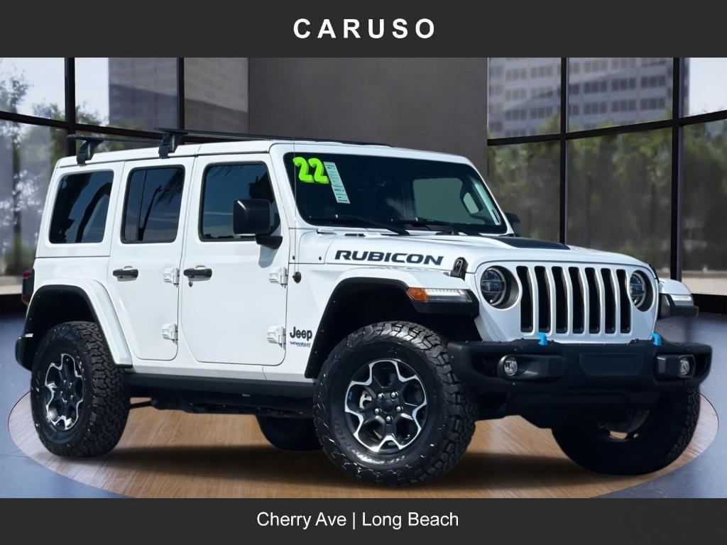 used 2022 Jeep Wrangler Unlimited 4xe car, priced at $31,575