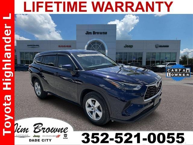 used 2023 Toyota Highlander car, priced at $29,105