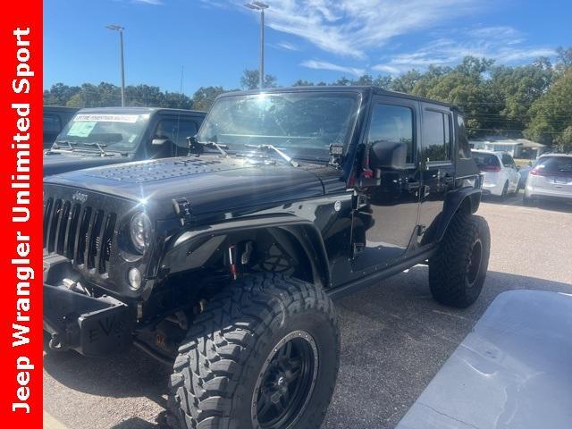 used 2017 Jeep Wrangler Unlimited car, priced at $21,476