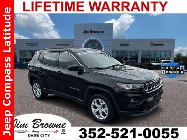 used 2024 Jeep Compass car, priced at $23,516