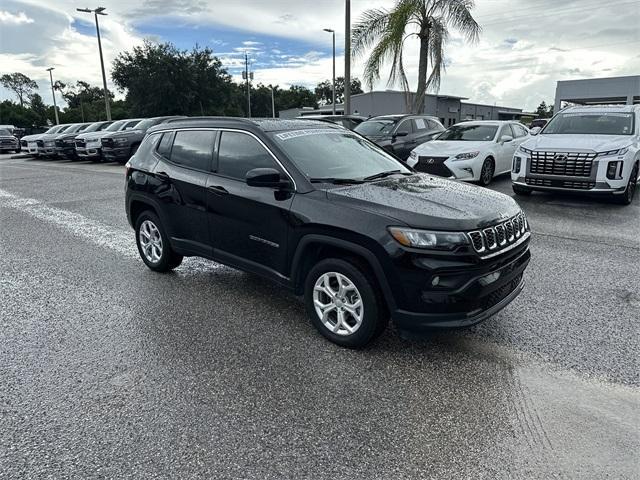 used 2024 Jeep Compass car, priced at $23,516