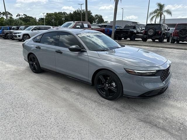 used 2024 Honda Accord Hybrid car, priced at $27,961