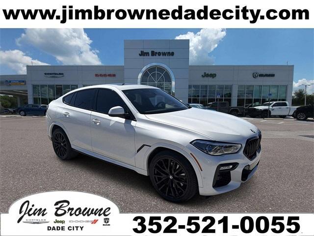 used 2021 BMW X6 car, priced at $47,271