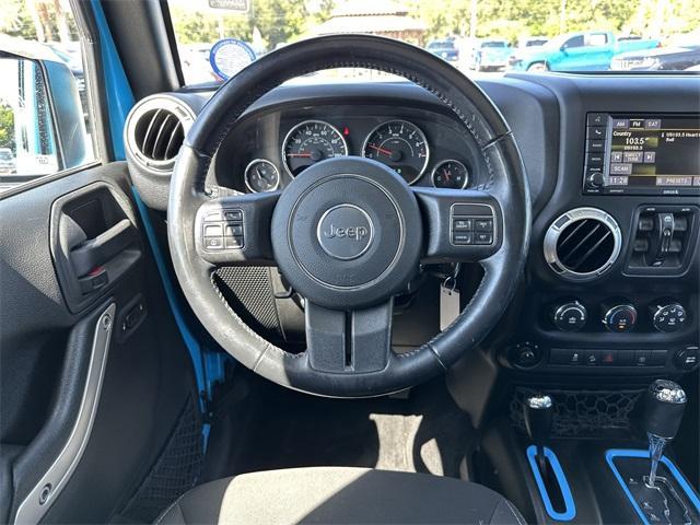 used 2017 Jeep Wrangler Unlimited car, priced at $23,516