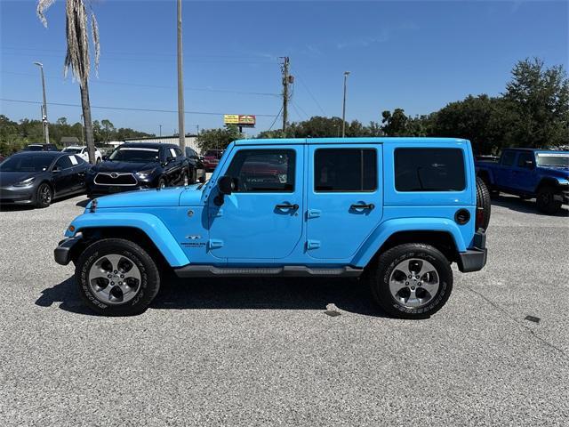 used 2017 Jeep Wrangler Unlimited car, priced at $23,516