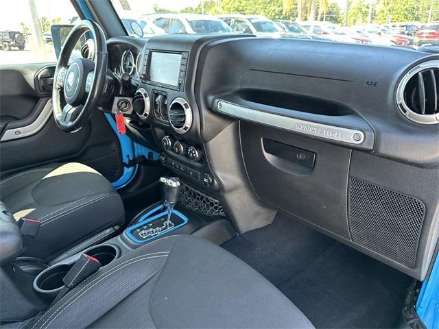 used 2017 Jeep Wrangler Unlimited car, priced at $23,516