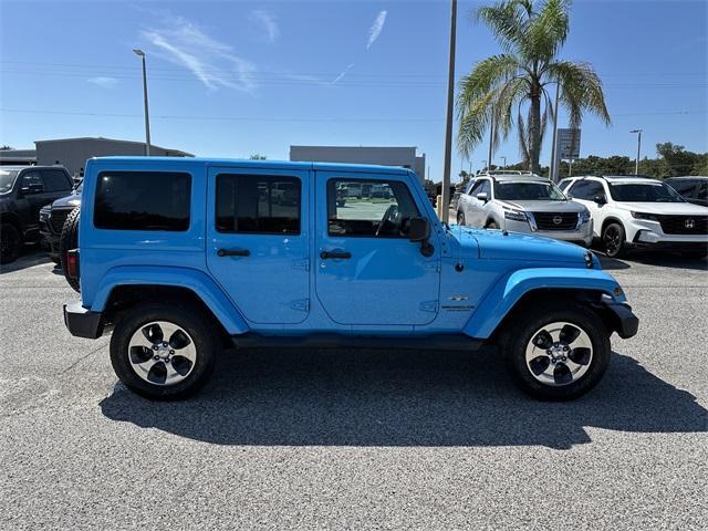 used 2017 Jeep Wrangler Unlimited car, priced at $23,516
