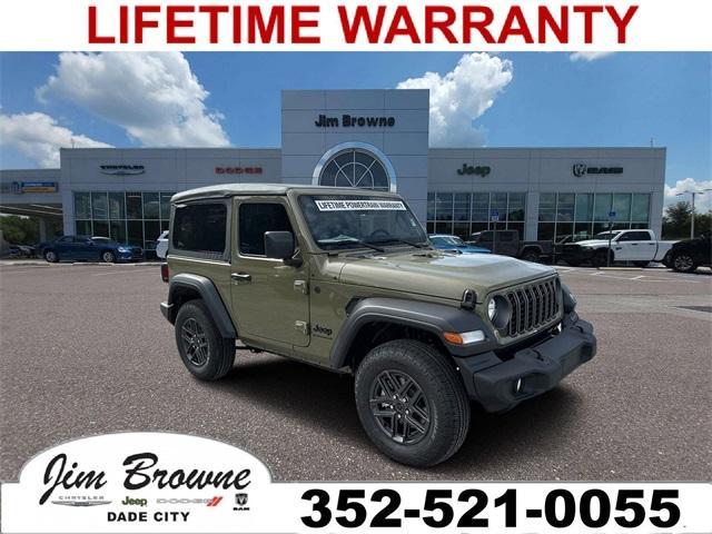 new 2025 Jeep Wrangler car, priced at $34,136