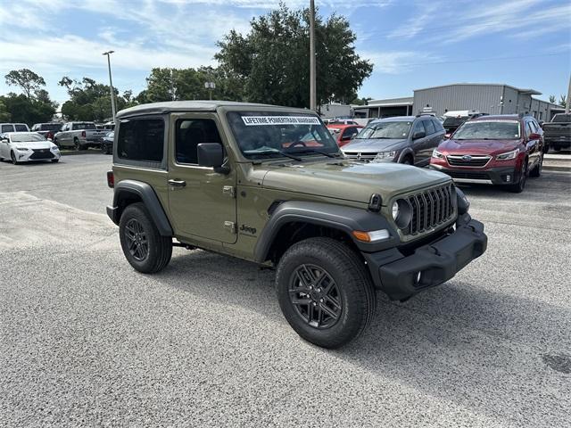 new 2025 Jeep Wrangler car, priced at $34,136