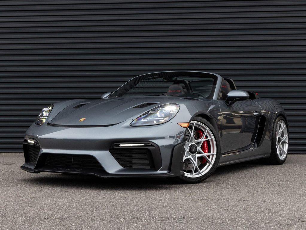 used 2025 Porsche 718 Spyder car, priced at $198,718