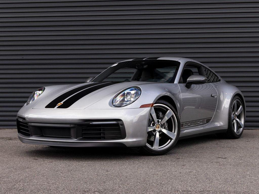 used 2024 Porsche 911 car, priced at $147,888
