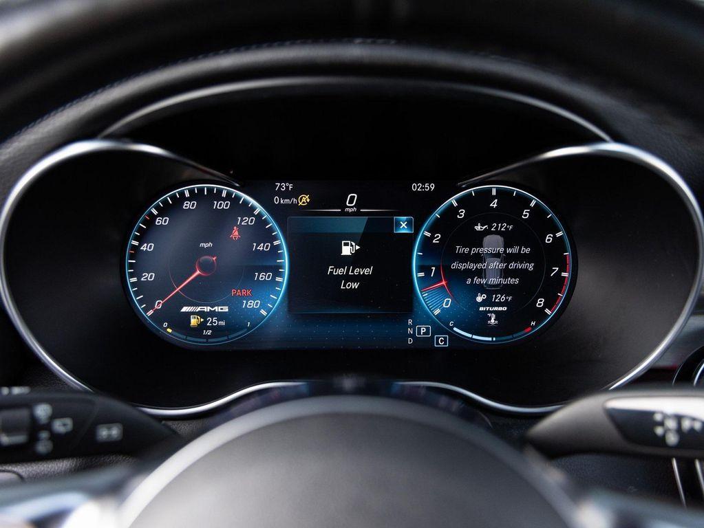 used 2021 Mercedes-Benz AMG GLC 43 car, priced at $32,888