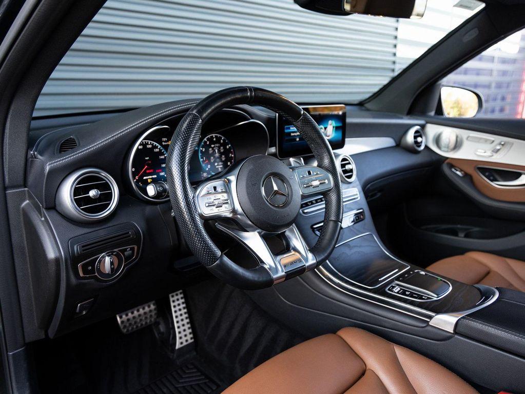 used 2021 Mercedes-Benz AMG GLC 43 car, priced at $32,888