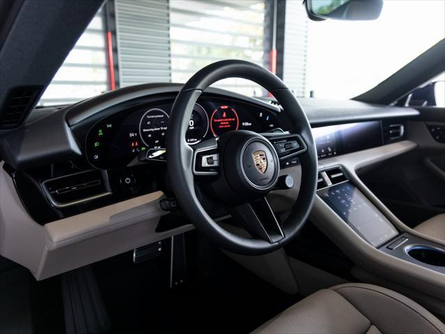 used 2025 Porsche Taycan car, priced at $123,925