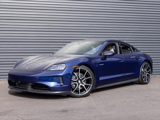 used 2025 Porsche Taycan car, priced at $123,925