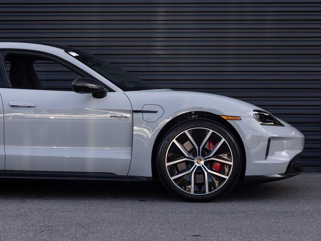 new 2025 Porsche Taycan car, priced at $182,035