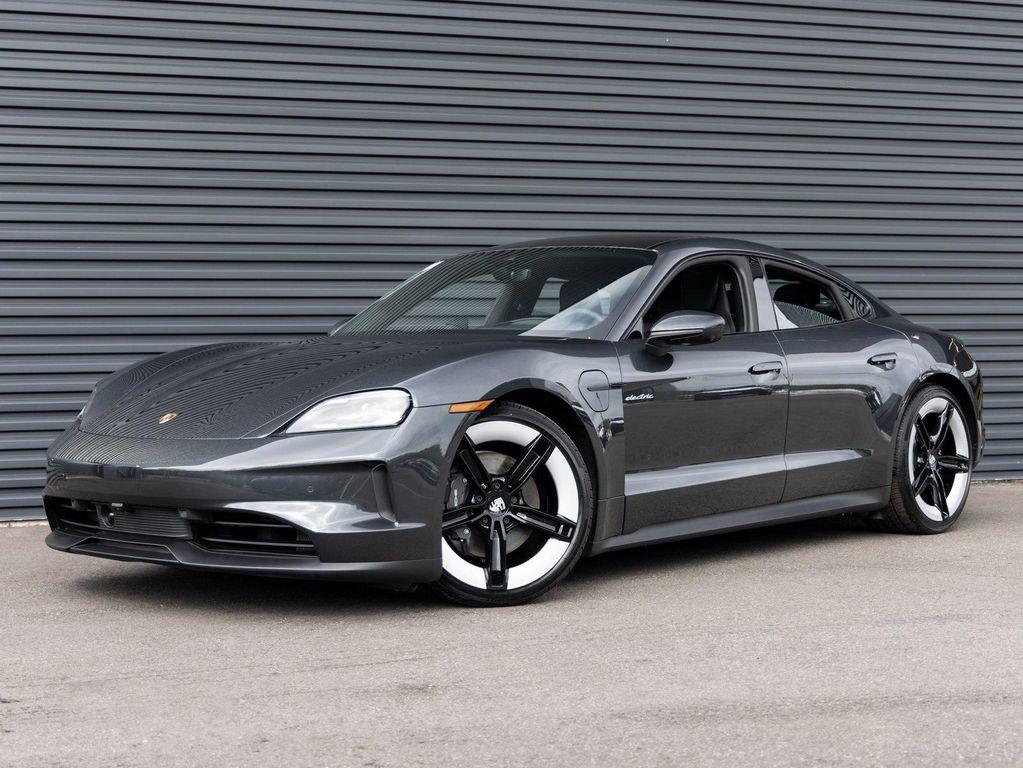 used 2025 Porsche Taycan car, priced at $120,488
