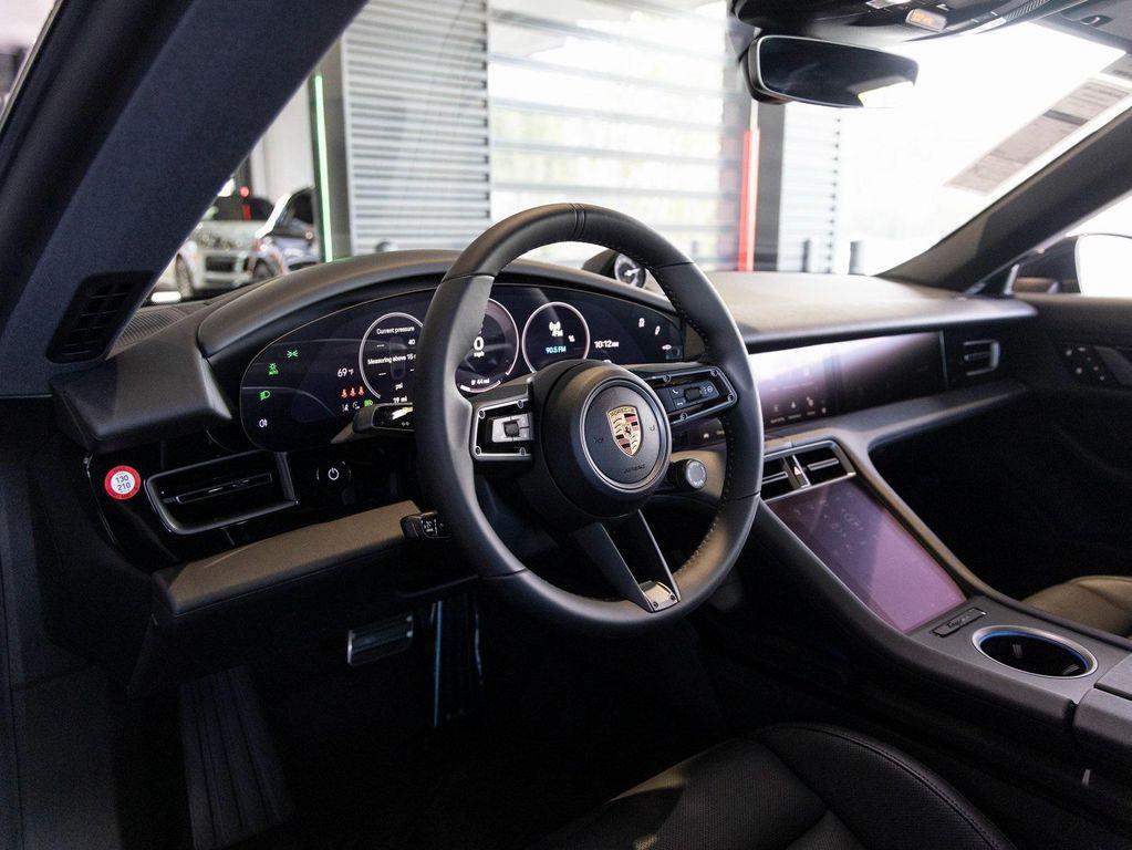 used 2025 Porsche Taycan car, priced at $107,788