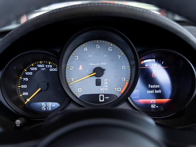 used 2025 Porsche 718 Spyder car, priced at $239,988