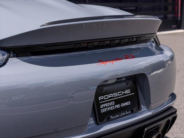 used 2025 Porsche 718 Spyder car, priced at $239,988