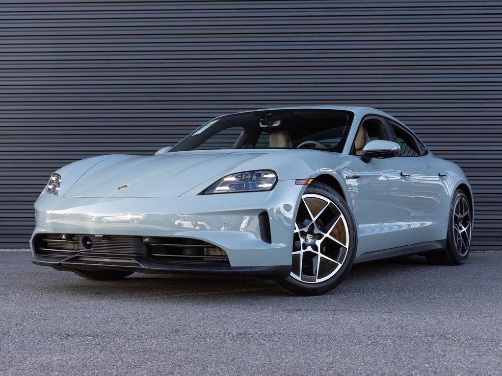 new 2025 Porsche Taycan car, priced at $118,795