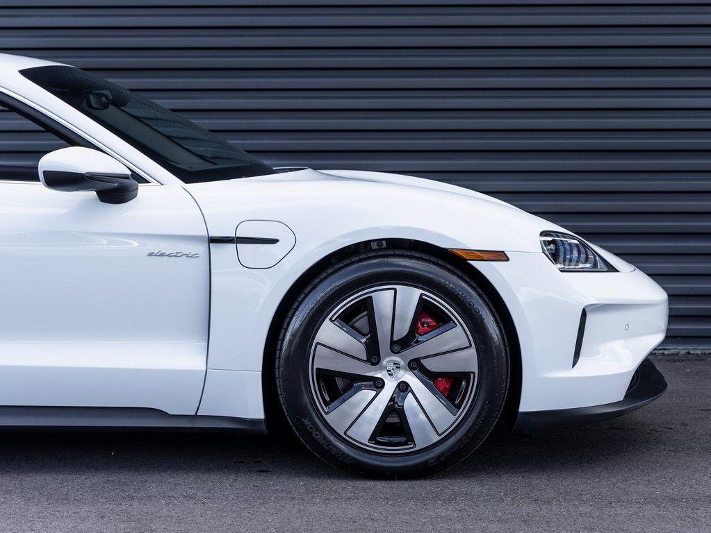 used 2025 Porsche Taycan car, priced at $98,000