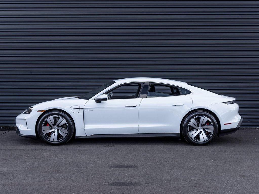 used 2025 Porsche Taycan car, priced at $98,000