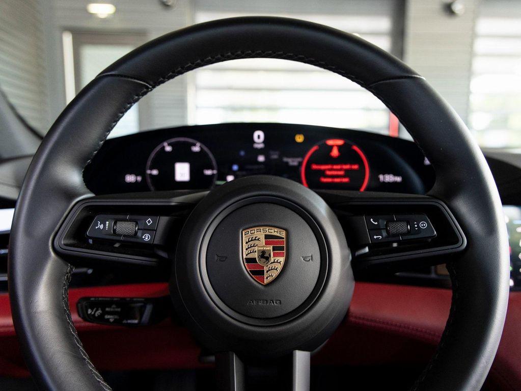 used 2024 Porsche Taycan car, priced at $74,417
