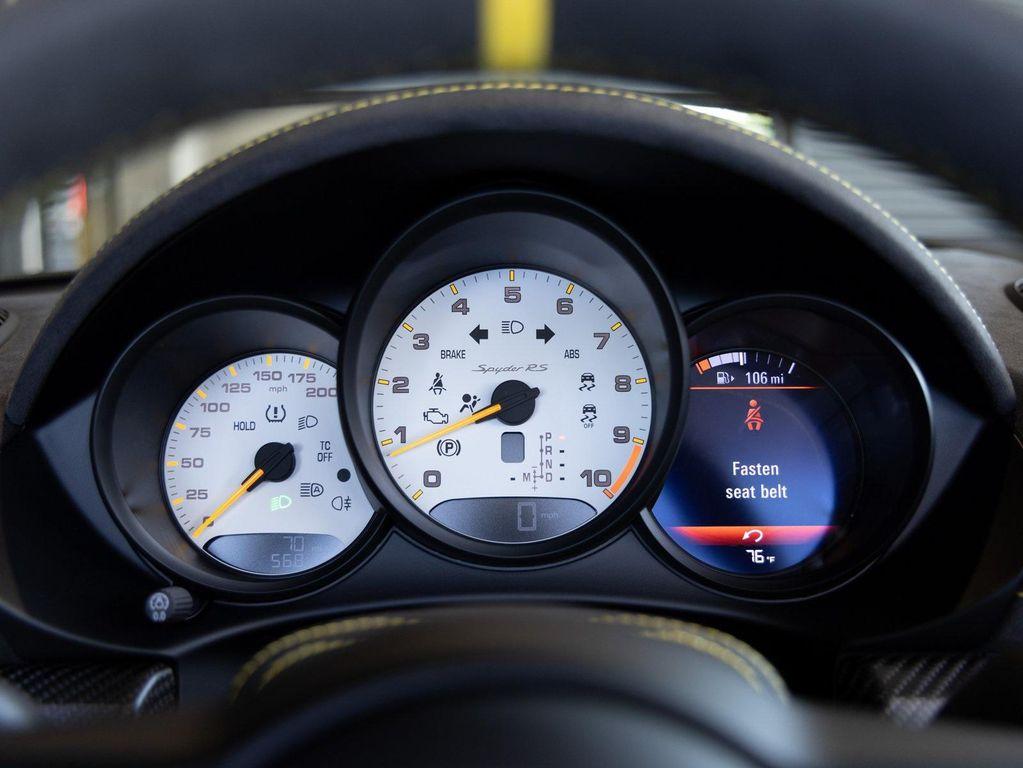 used 2025 Porsche 718 Spyder car, priced at $229,988