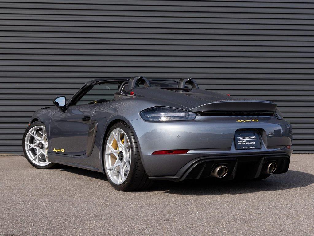 used 2025 Porsche 718 Spyder car, priced at $229,988