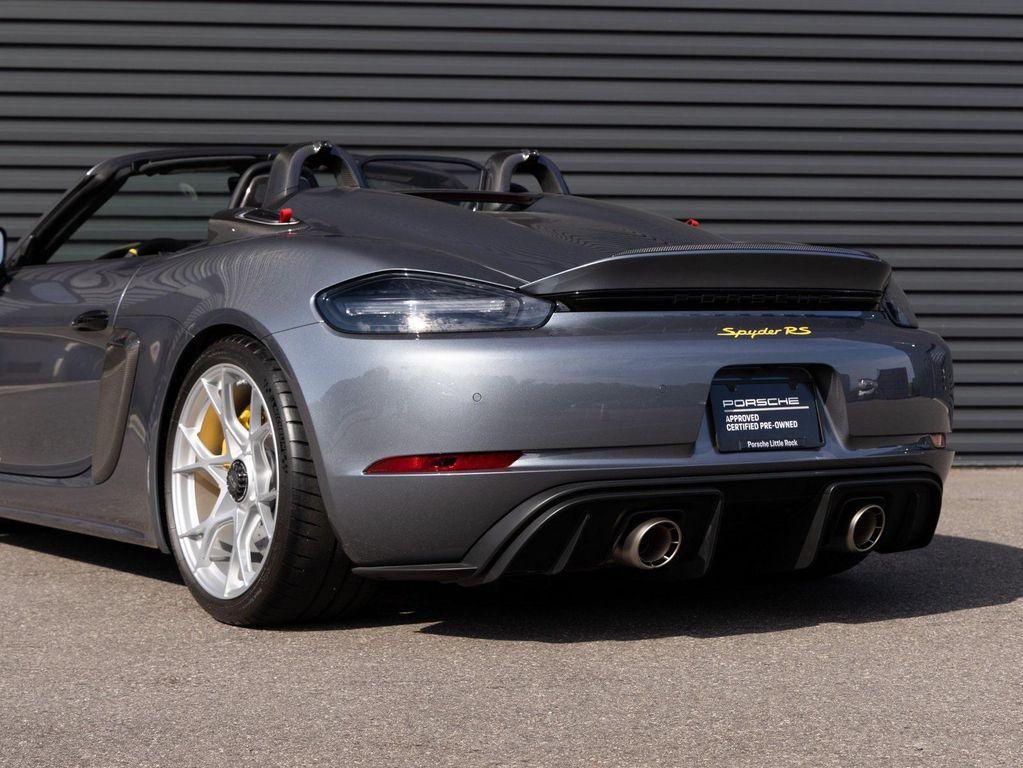 used 2025 Porsche 718 Spyder car, priced at $229,988
