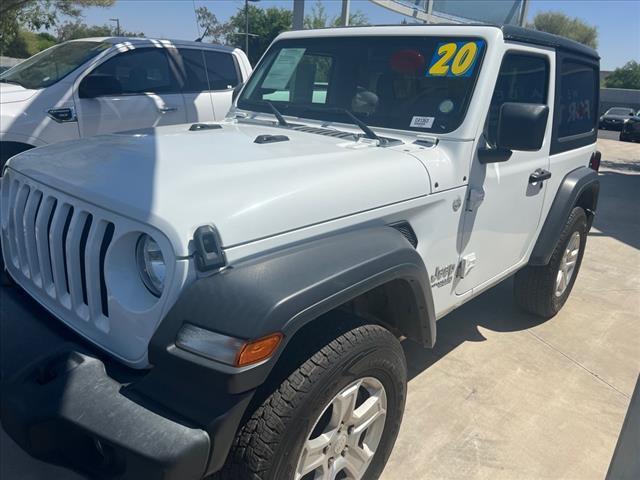 used 2020 Jeep Wrangler car, priced at $26,745