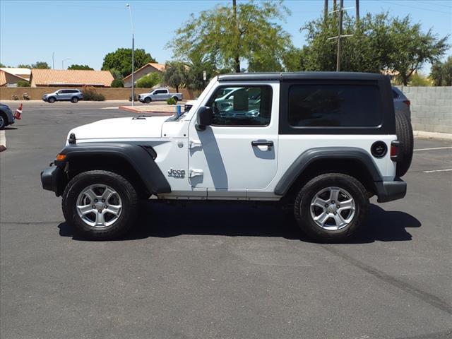 used 2020 Jeep Wrangler car, priced at $25,294