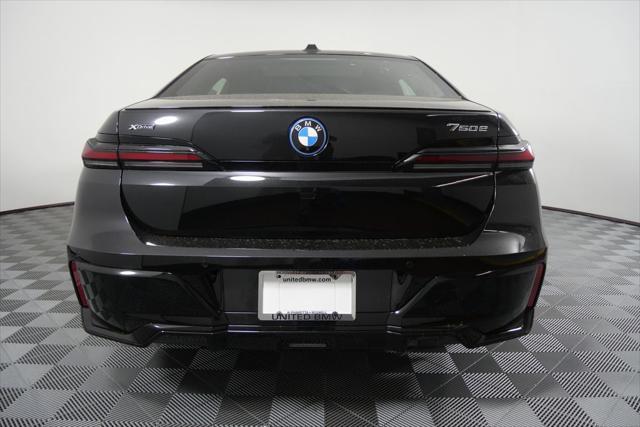 new 2025 BMW 750e car, priced at $116,585