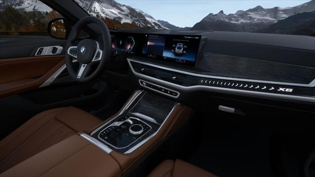 new 2025 BMW X6 car, priced at $85,625