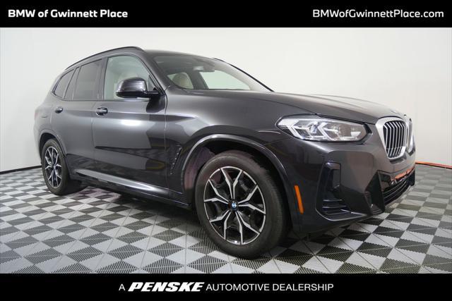 used 2022 BMW X3 car, priced at $38,388