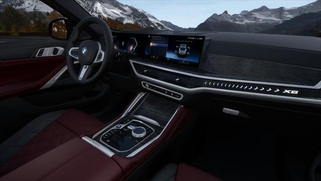 new 2025 BMW X6 car, priced at $86,275