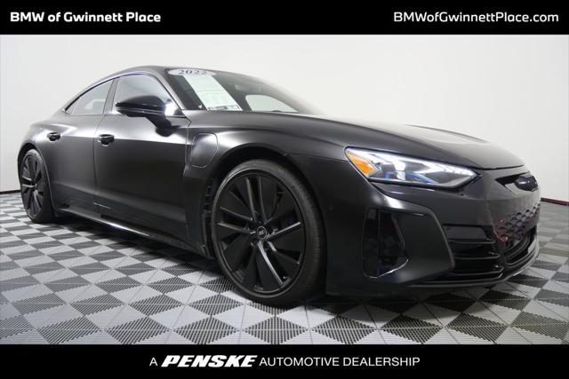 used 2022 Audi e-tron GT car, priced at $51,944