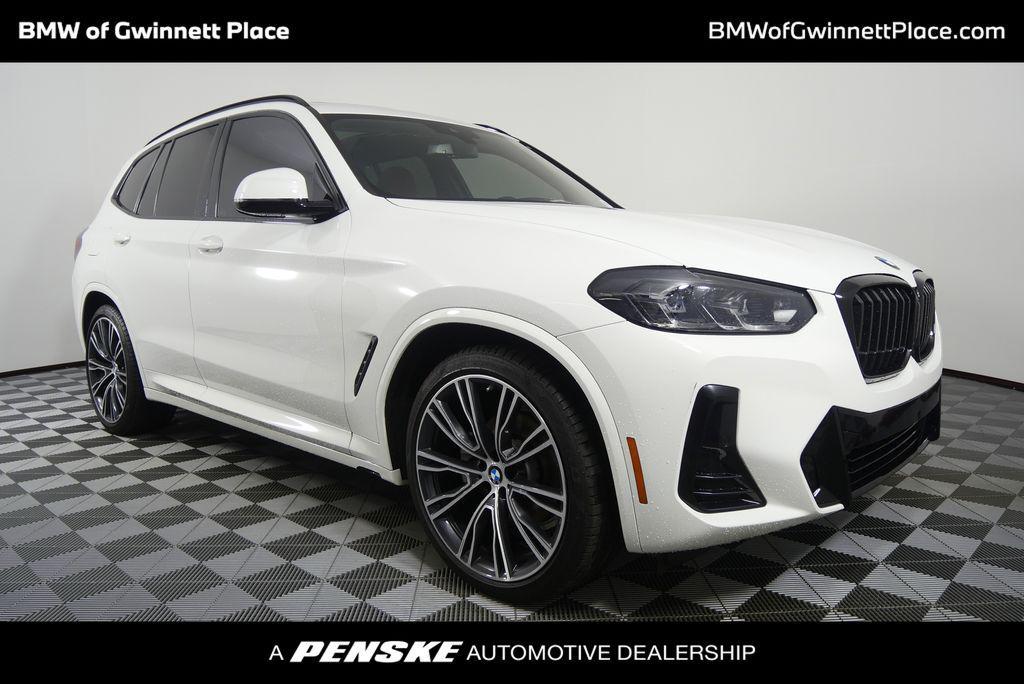used 2022 BMW X3 car, priced at $34,581
