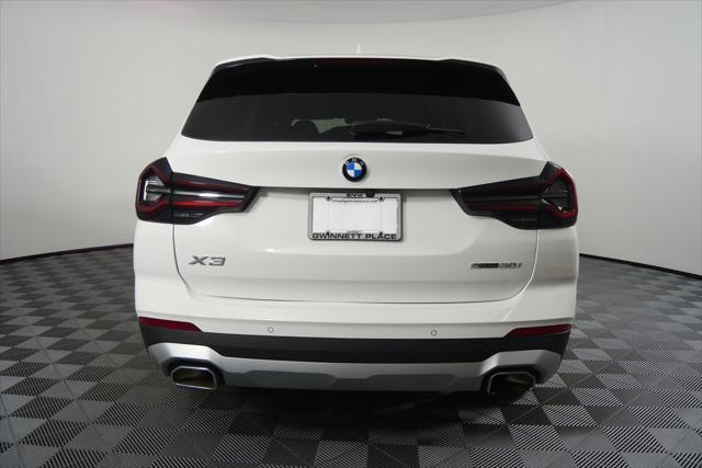 used 2022 BMW X3 car, priced at $31,944