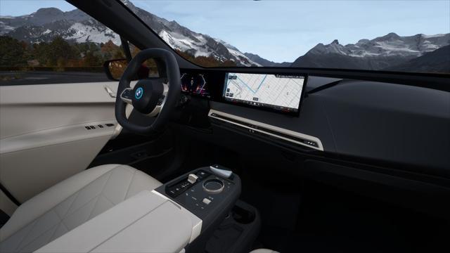 new 2025 BMW iX car, priced at $96,375